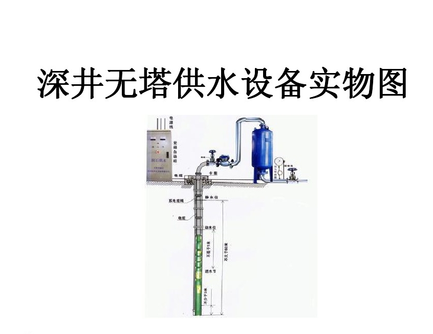 景德镇珠山区井泵无塔式供水设备